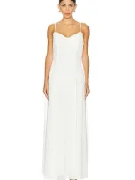 Tularosa X Maggie Macdonald Maria Gown In Ivory