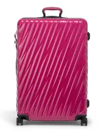 Tumi 19 Degree Extended Trip Expandable 4-wheel Packing Case In Pink