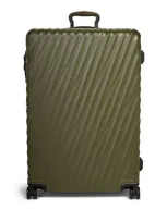 Tumi 19 Degree Extended Trip Expandable 4-wheel Packing Case In Olive Texture