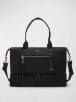 Tumi Contine Weekender Duffle In Black/gunmeta