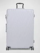 Tumi Extended Trip 4-wheel Packing Case In Pearl Grey Texture