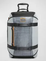 Tumi Alpha Bravo Wheeled Duffel Carry-on In Steel