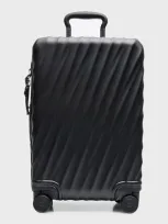 Tumi International Expandable 4-wheel Carry On Luggage In Black Texture