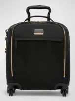 Tumi Leger Compact Carry-on In Black/gold