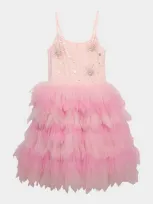 Tutu Du Monde Kids' Girl's Fireworks Embellished Tutu Dress In Pink Cloud