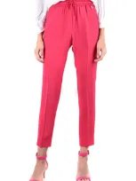 Twinset Trousers In Red