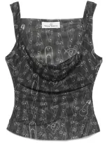 Vivienne Westwood Anna Top In Black