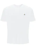 Vivienne Westwood Classic T-shirt With Orb Logo In White