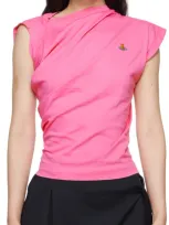 Vivienne Westwood Pink Hebo T-shirt In G408 Pink