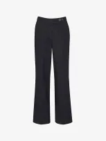 Whistles Joanna Denim Straight Leg Trousers In Dark Denim