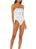 Tularosa Poppy One Piece In Forget Me Not Floral