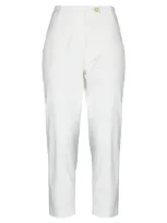 True Royal Casual Pants In White