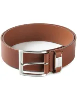 Hugo Boss 'connio' Belt In Brown