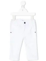 Hugo Boss Babies' Straight Leg Jeans In White