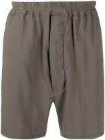 Rick Owens Drkshdw Pull-on Track Shorts In Grey