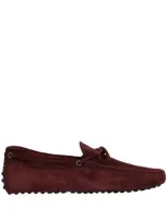 Tod's Loafers In Maroon