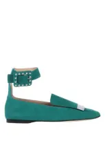 Sergio Rossi Loafers In Green