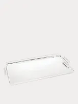 Ralph Lauren Montgomery Rectangular Tray In Silver