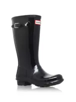 Hunter Gloss Original Kids Classic Rain Boots - Little Kid, Big Kid In Black