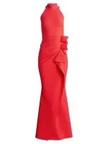 Chiara Boni La Petite Robe Gudrum Sleeveless Mermaid Gown -100% Exclusive In Geranium