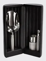 Ralph Lauren Paxton Bar Tools, Set Of 3 In Silver