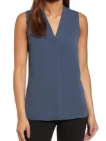 Nic + Zoe Day To Night Top In Slate