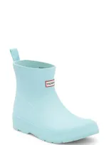 Hunter Kids' Play Waterproof Short Boot In Flowing Blue