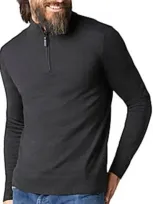 Smartwool Sparwood 1/2-zip Sweater In Charcoal Heather In Grey