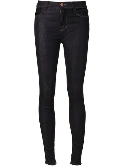 J Brand 'maria' High-rise Jeans In Blue