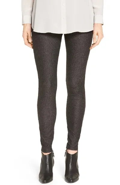 Hue Essential Denim Leggings In Black