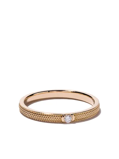 De Beers 18kt Rose Gold Azulea Diamond Band In Metallic