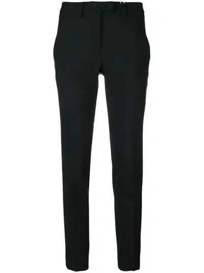 Incotex Skinny Fit Trousers In Black