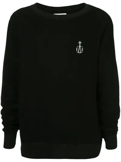 Makavelic Logo Print Sweatshirt In Black