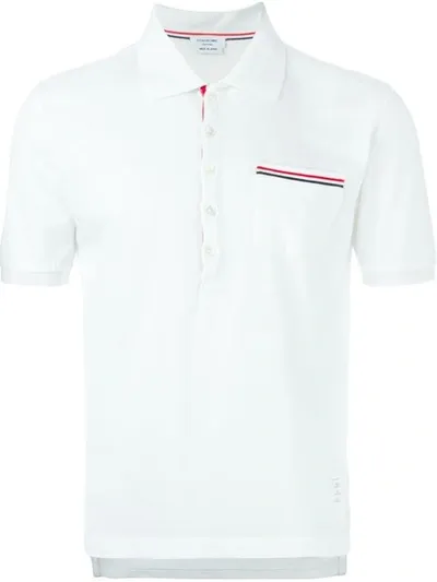 Gucci Pocket Polo Shirt In White