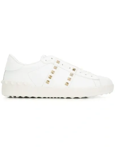 Valentino Garavani White Rockstud Untitled Sneakers