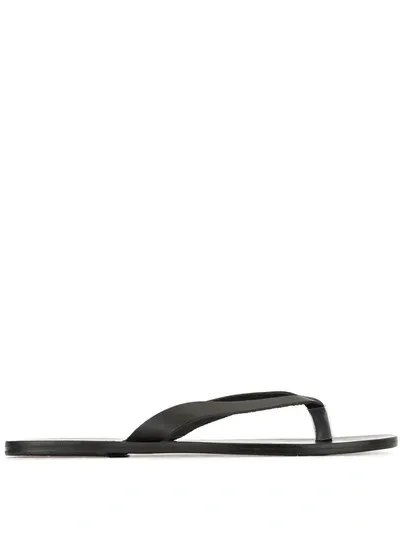 Ancient Greek Sandals Hero Slides In Black