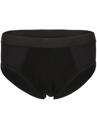 Cdlp Logo Embroidered Y-briefs In Black