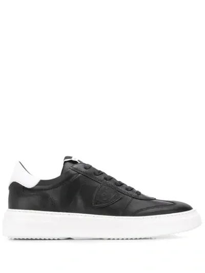 Philippe Model Sneakers Temple Leather Black