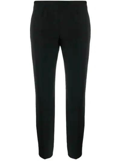 Piazza Sempione Slim-fit Trousers In Black