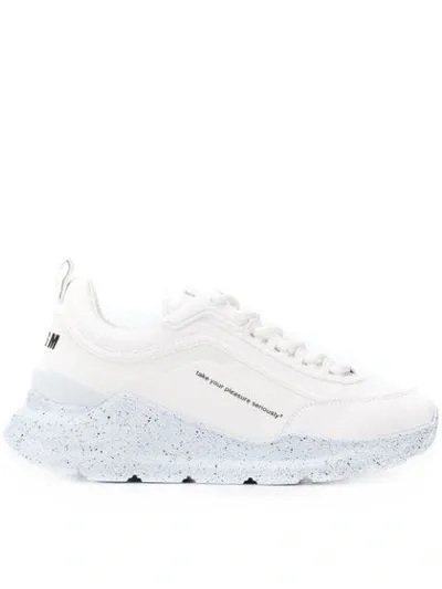 Msgm Pleasure Low-top Trainers In White