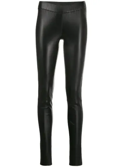 Max & Moi Rusto Leather Legging - Atterley In Black