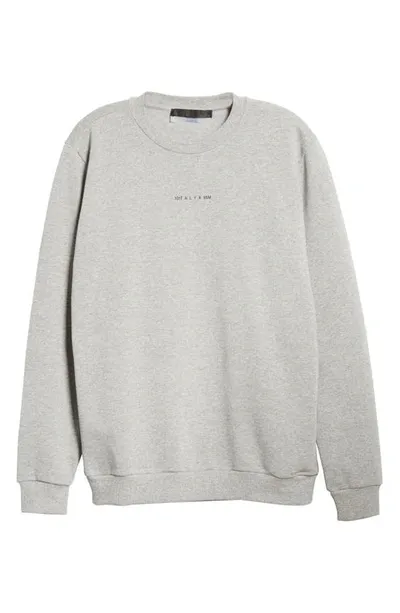 Alyx Grey Crewneck Visual Sweatshirt