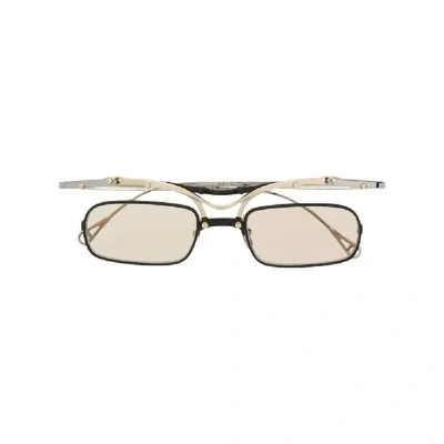 Innerraum Rectangular Shaped Sunglasses In Gold