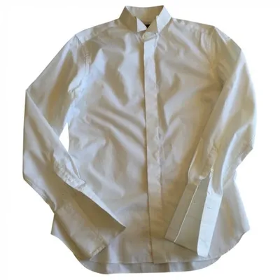 Pre-owned Corneliani Shirt In White