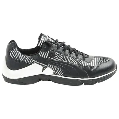 Pre-owned Puma Low Trainers In Black