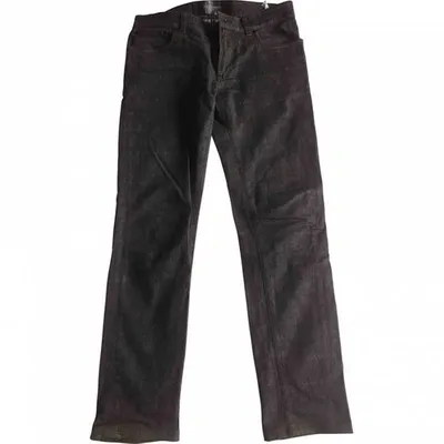 Pre-owned Dolce & Gabbana Slim Jean In Burgundy