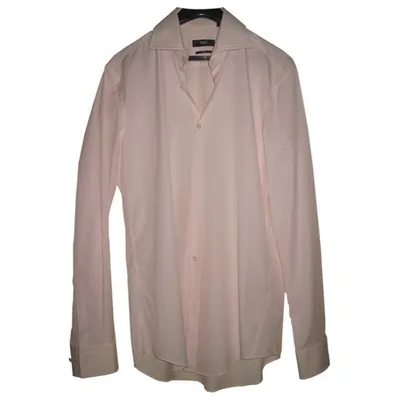 Pre-owned Hugo Boss Shirt In Pink