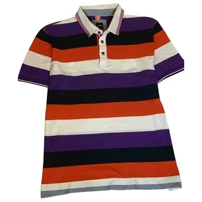 Pre-owned Hugo Boss Polo Shirt In Multicolour