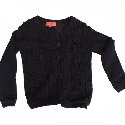 Pre-owned Manoush Black Cotton Knitwear