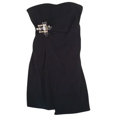 Pre-owned Dsquared2 Black Wool Dress